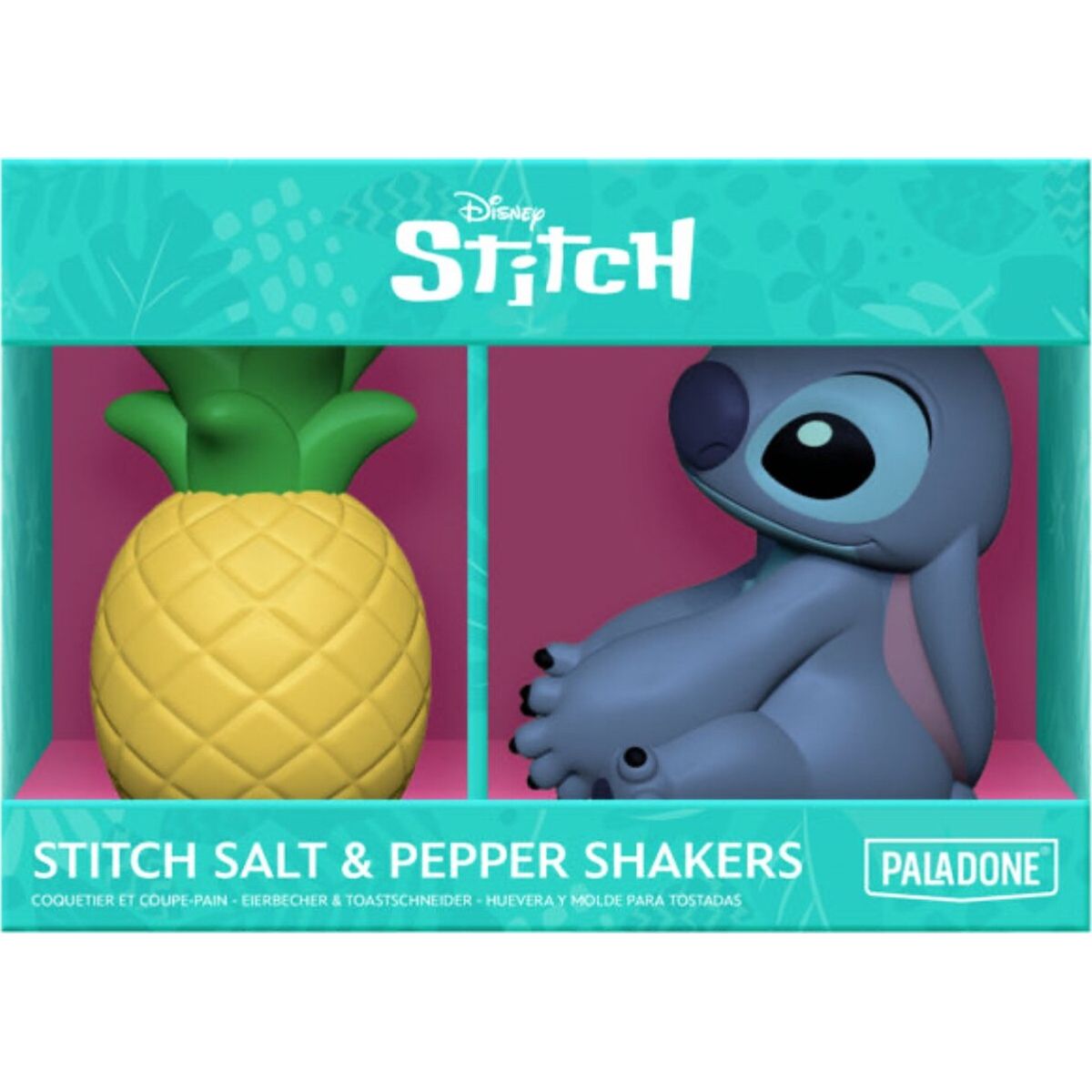 Stitch And Pineapple Salt And Pepper Shakers