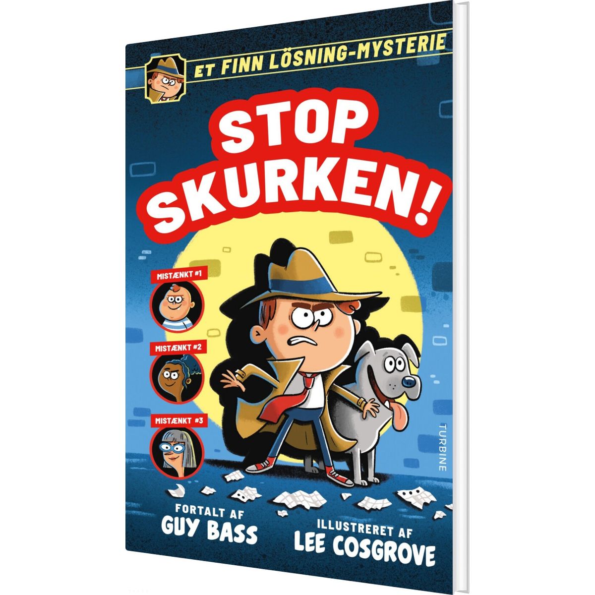 Stop Skurken! Et Finn Lösning-mysterie - Guy Bass - Bog