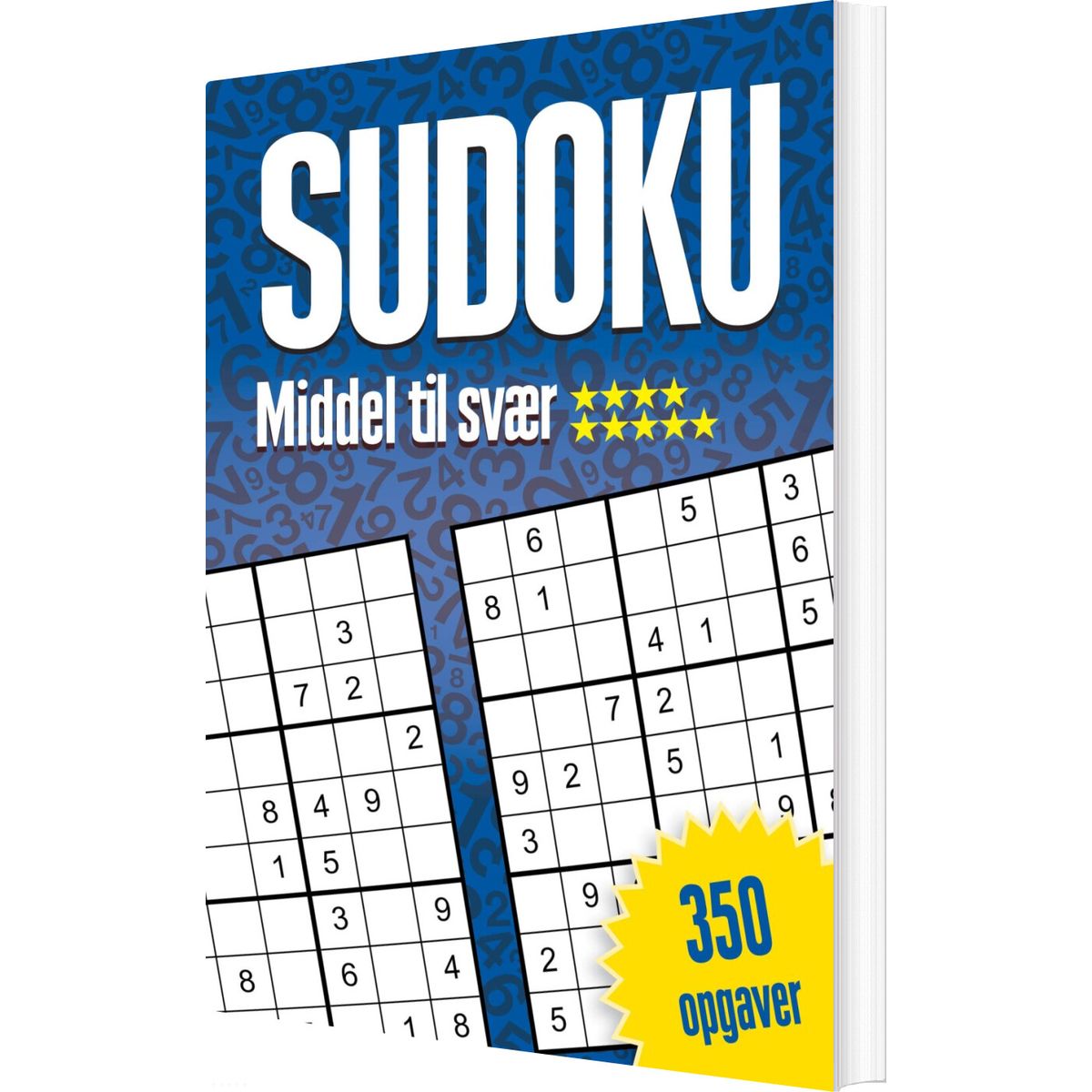 Sudoku - Middel Til Svær - Bog