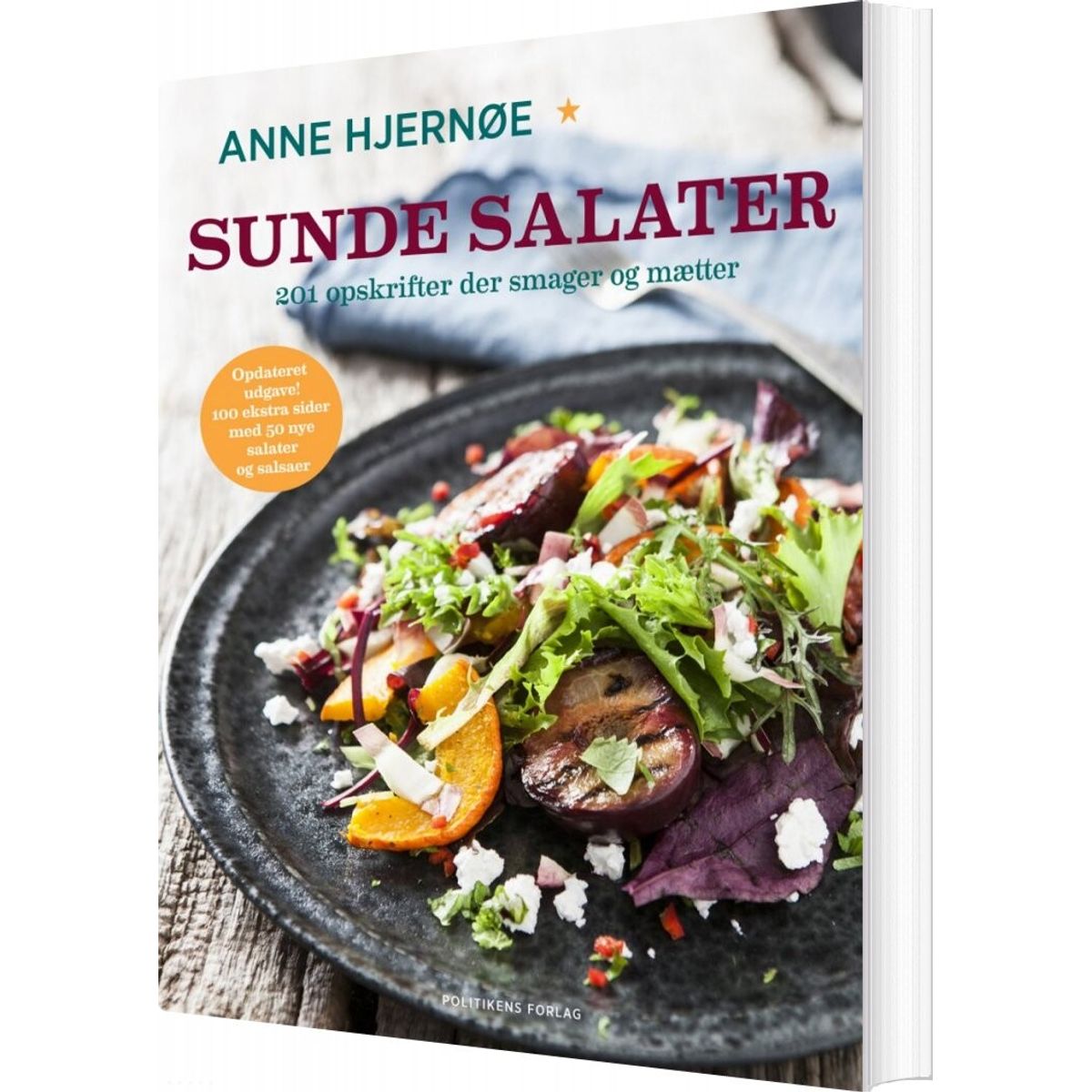 Sunde Salater - Anne Hjernøe - Bog