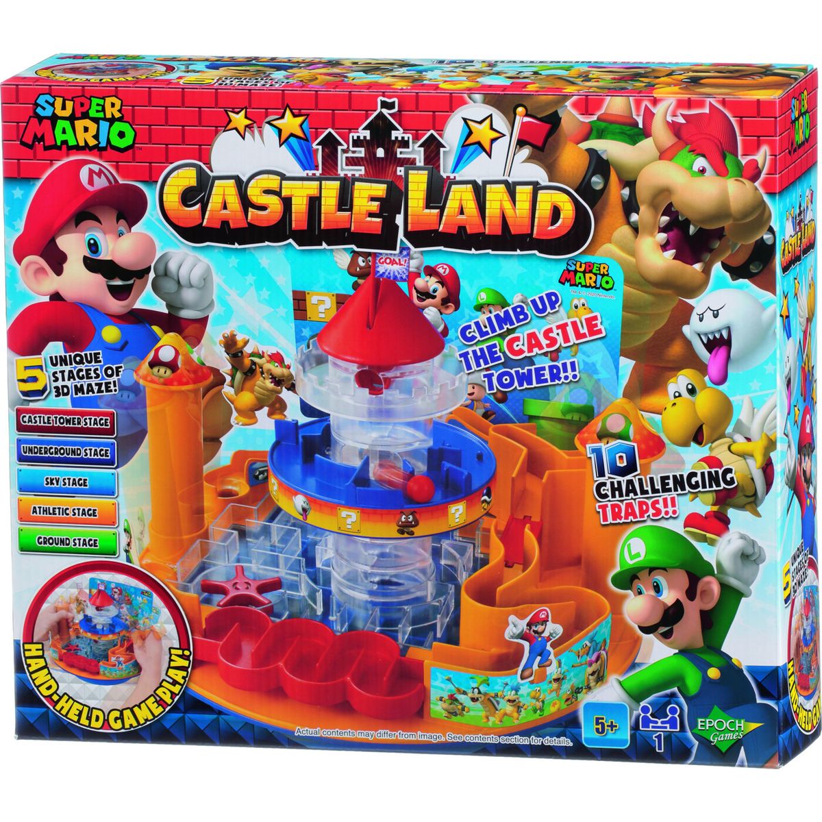 Super Mario - Castle Land Spil - Epoch