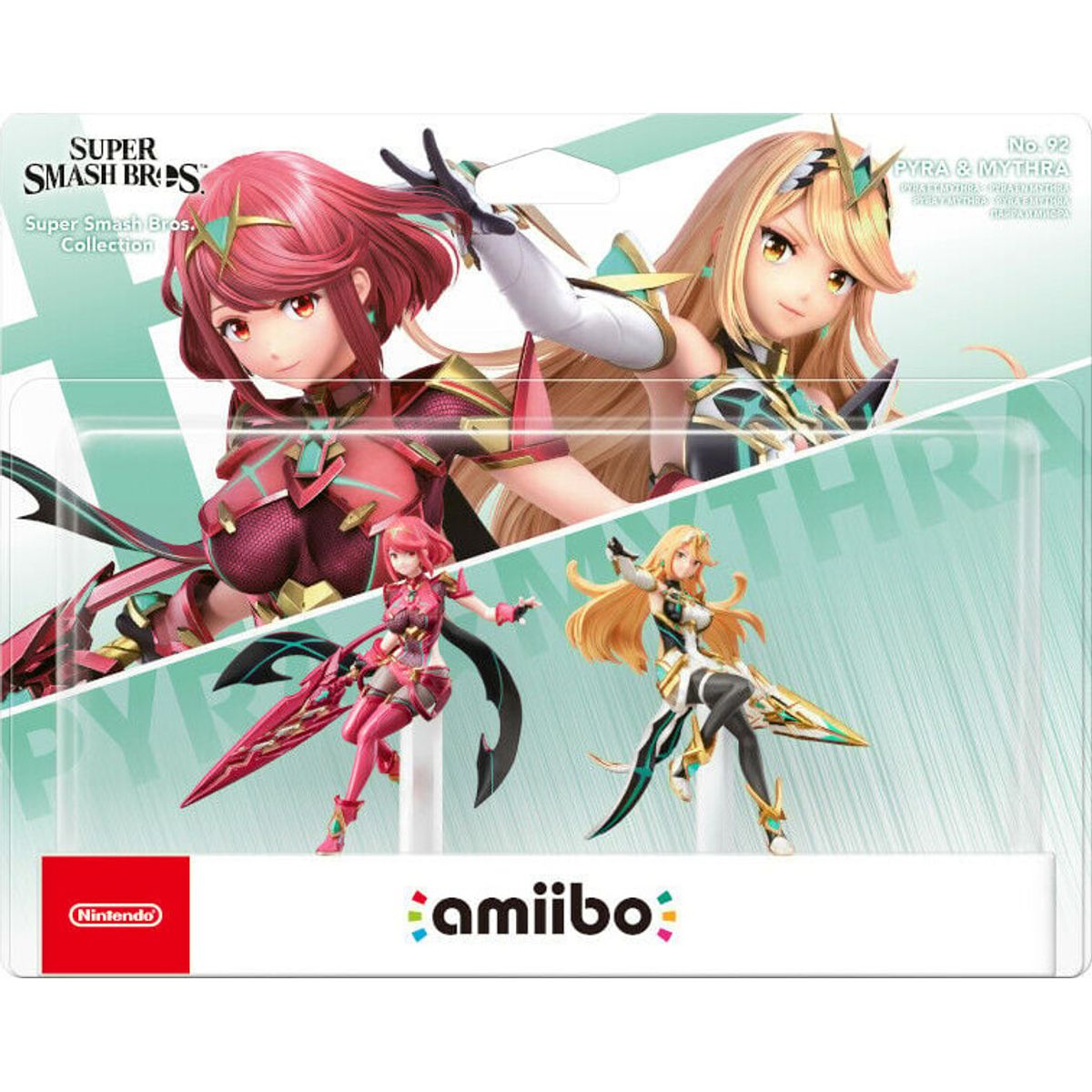 Super Smash Bros - Pyra & Mythra - Nintendo Amiibo