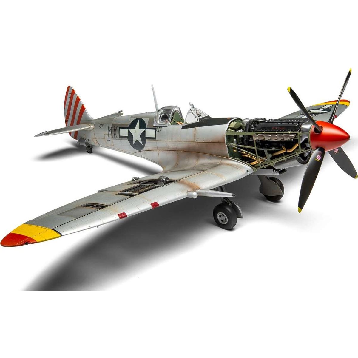 Airfix - Supermarine Spitfire Mk.viii Fly Byggesæt - 1:24 - A17002