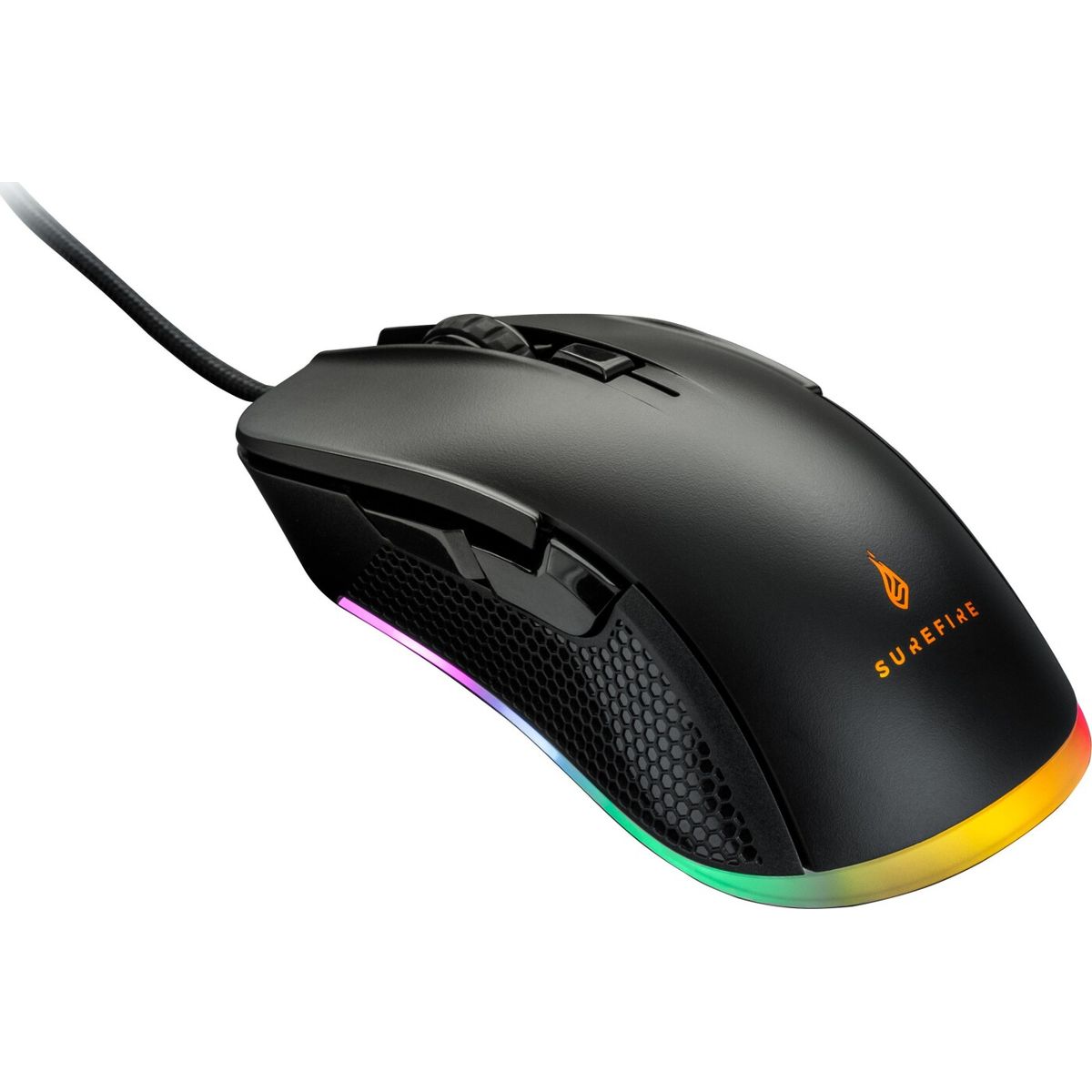 Surefire - Buzzard Claw Gaming 6-button Mouse With Rgb