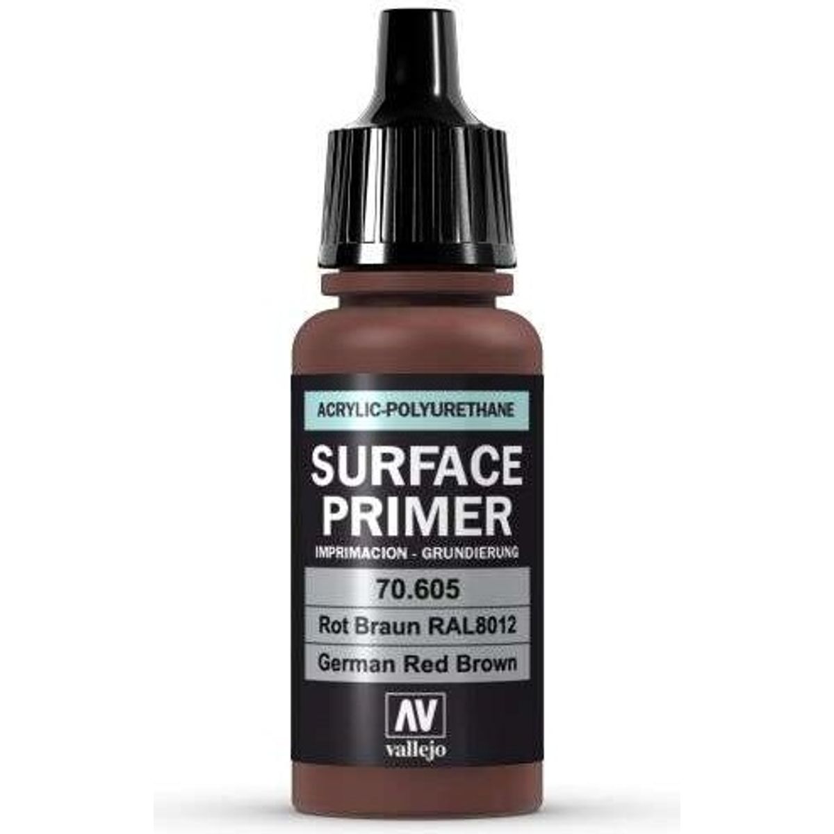 Vallejo - Surface Primer - Rotbraun Ral8012 - 17 Ml - 70605