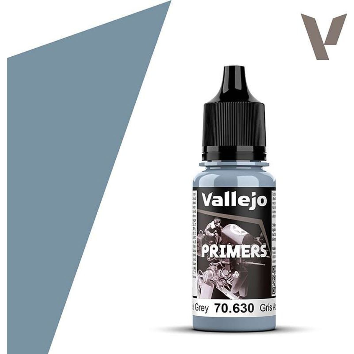 Vallejo - Surface Primer - Steel Grey - 18 Ml - 70630