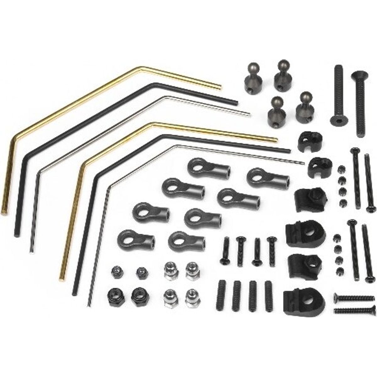 Sway Bar Set (baja 5b) - Hp86618 - Hpi Racing