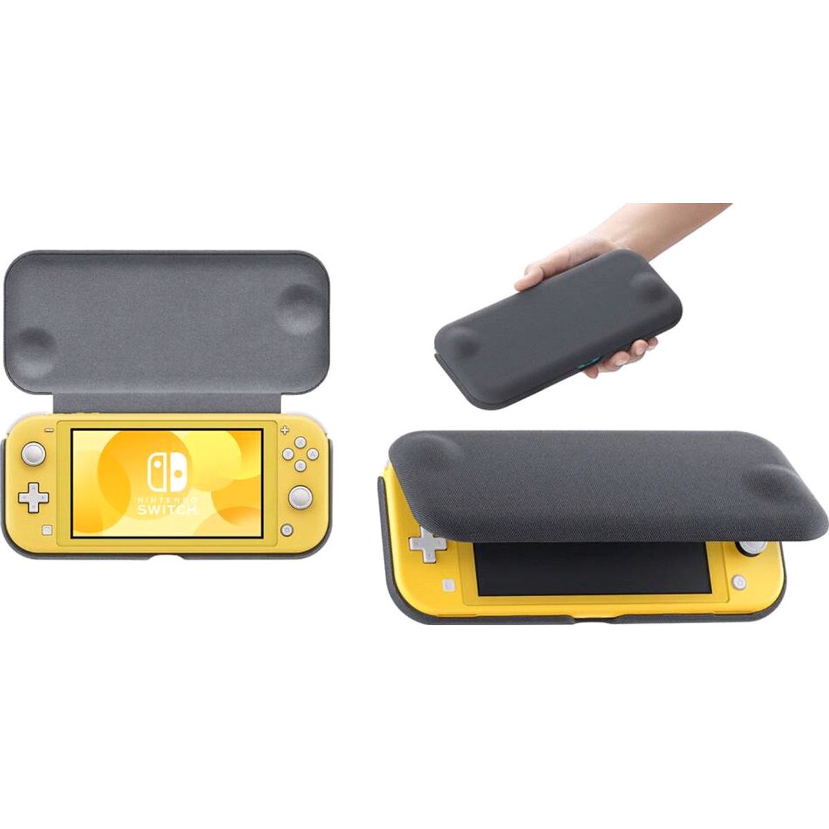 Nintendo Switch Lite Flip Cover Og Skærmbeskyttelse