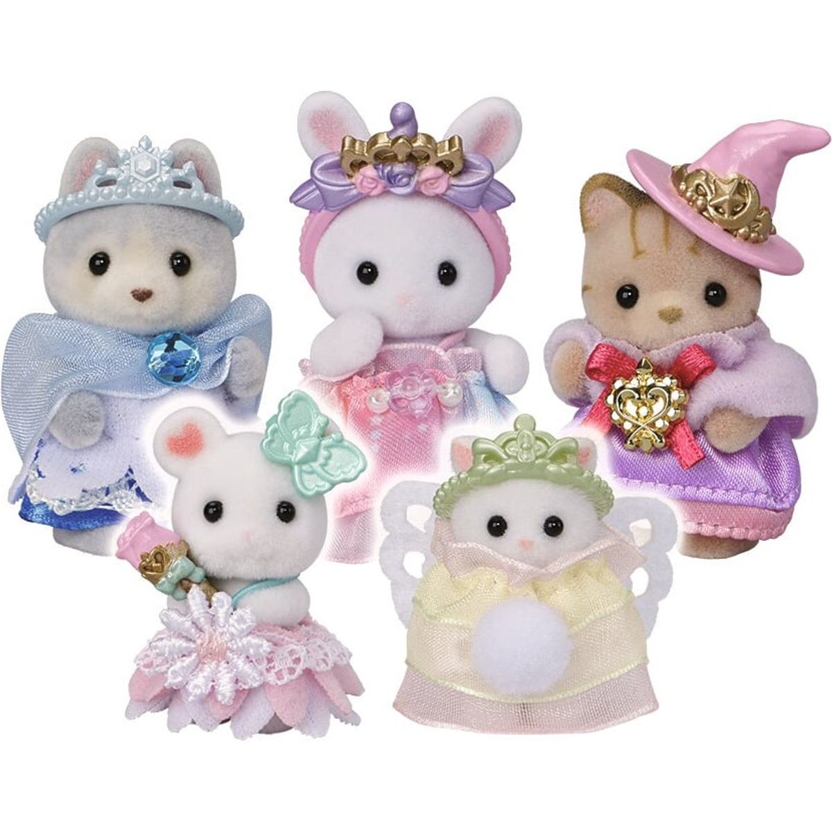 Sylvanian Families Figurer - Prinsesse Sæt - 5 Stk - 5703