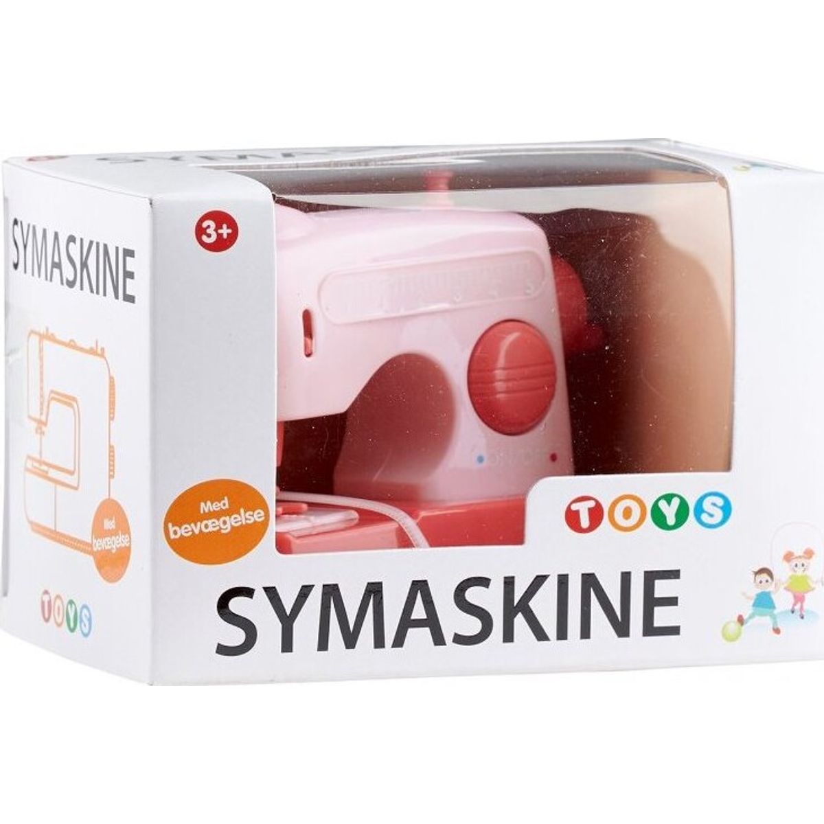 Legetøjs Symaskine Med Bevægelse - Pink