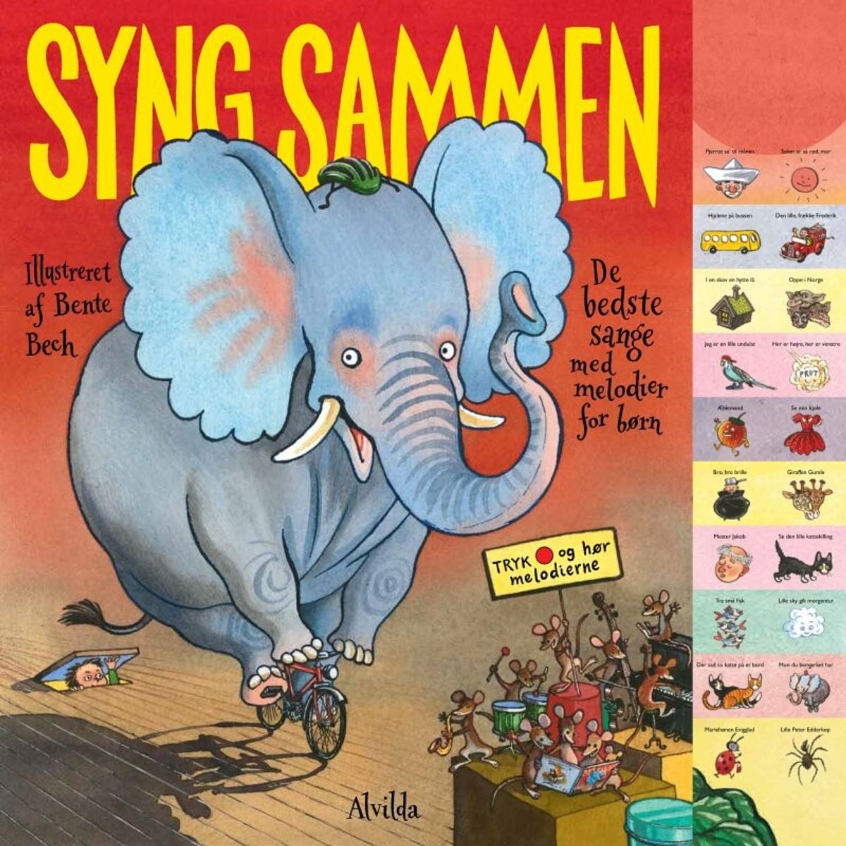 Syng Sammen - Med Lyd - Bente Bech - Bog