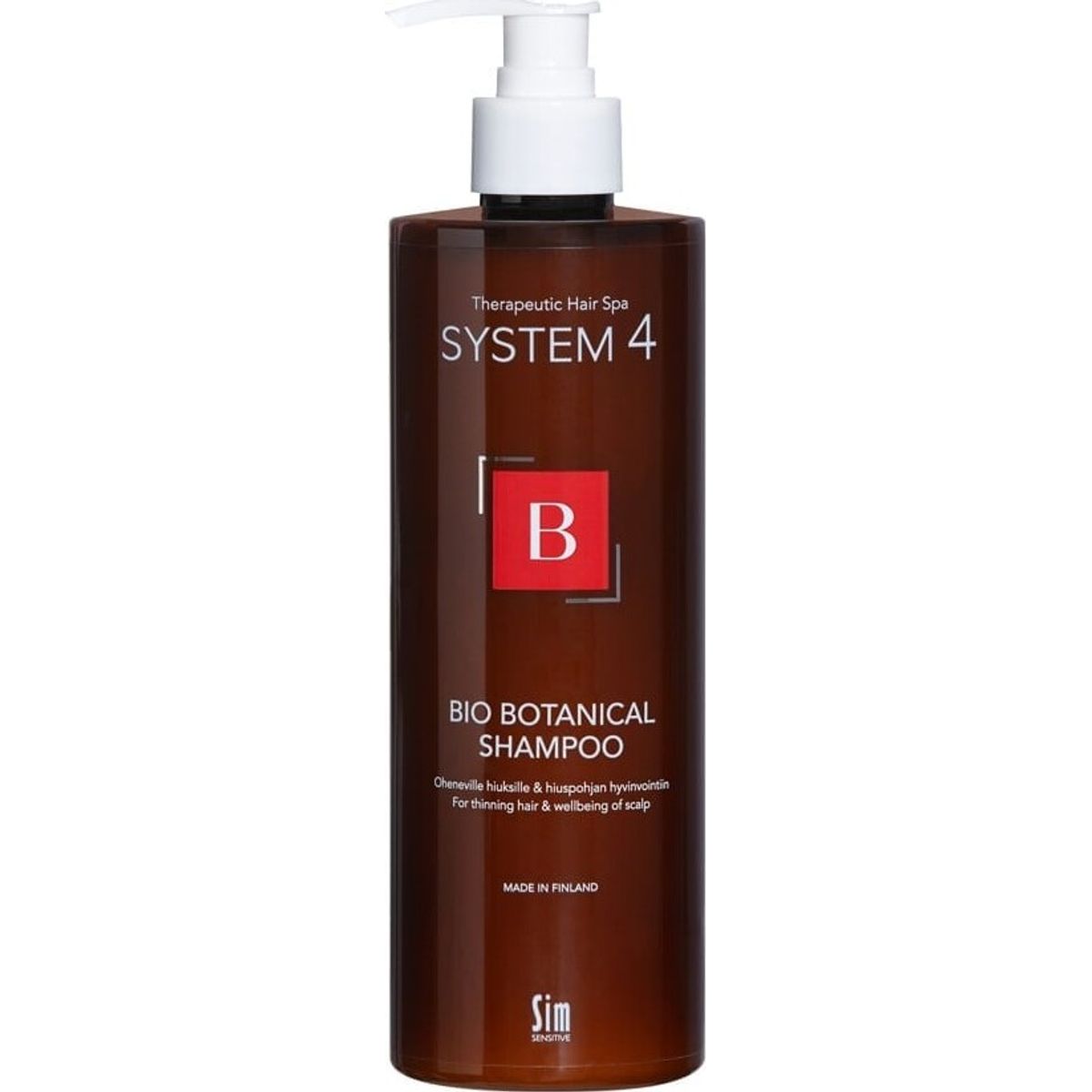 System 4 - Bio Botanical Shampoo B - 500 Ml