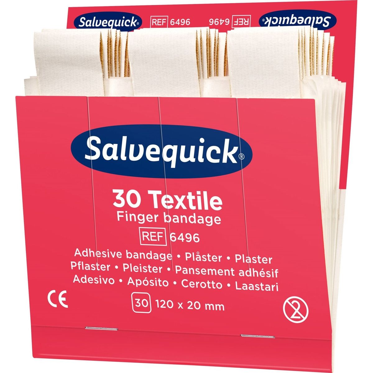 Salvequick - Plaster - Ekstra Lange - 30 Stk