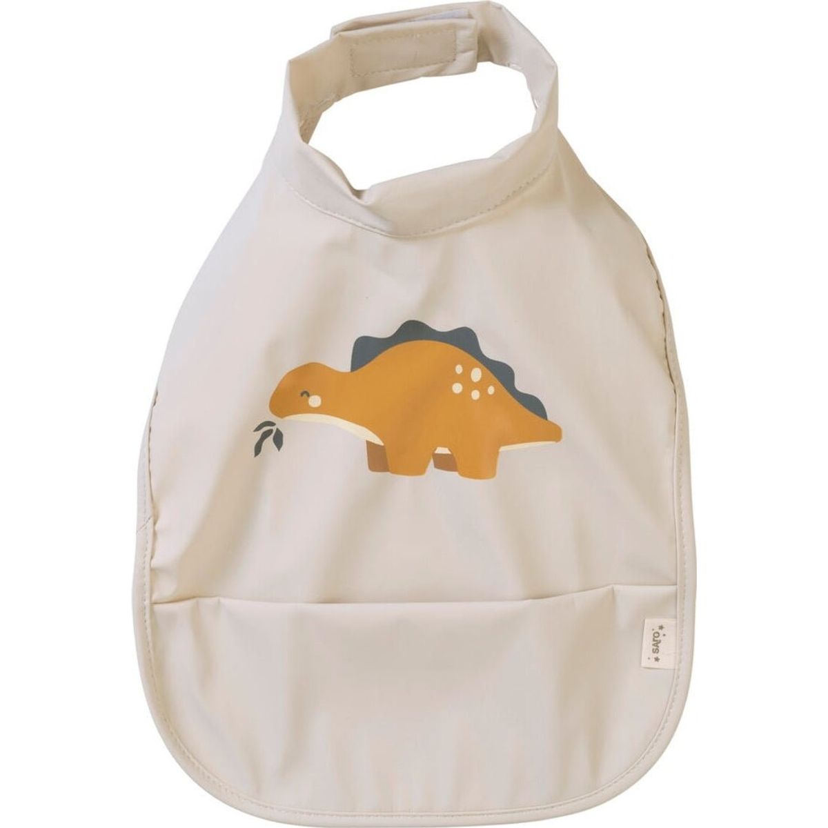 Saro Baby - Waterproof Bib - Sand (sao16561)