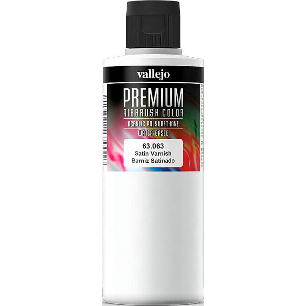 Vallejo - Premium Airbrush Satin Varnish 200 Ml - Satin Lak