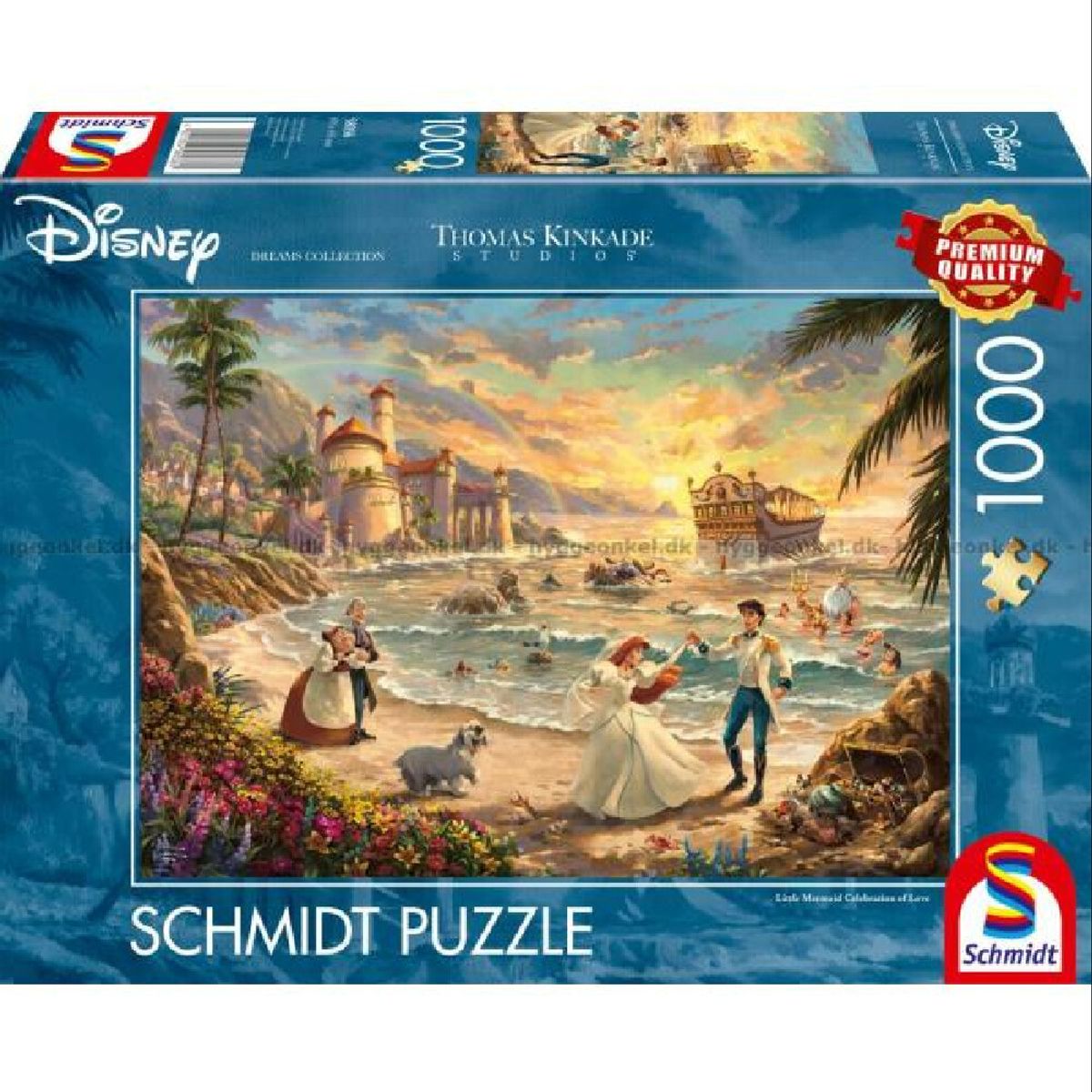 Schmidt Puzzle - Disney Thomas Kinkade Puslespil - 1000 Brikker