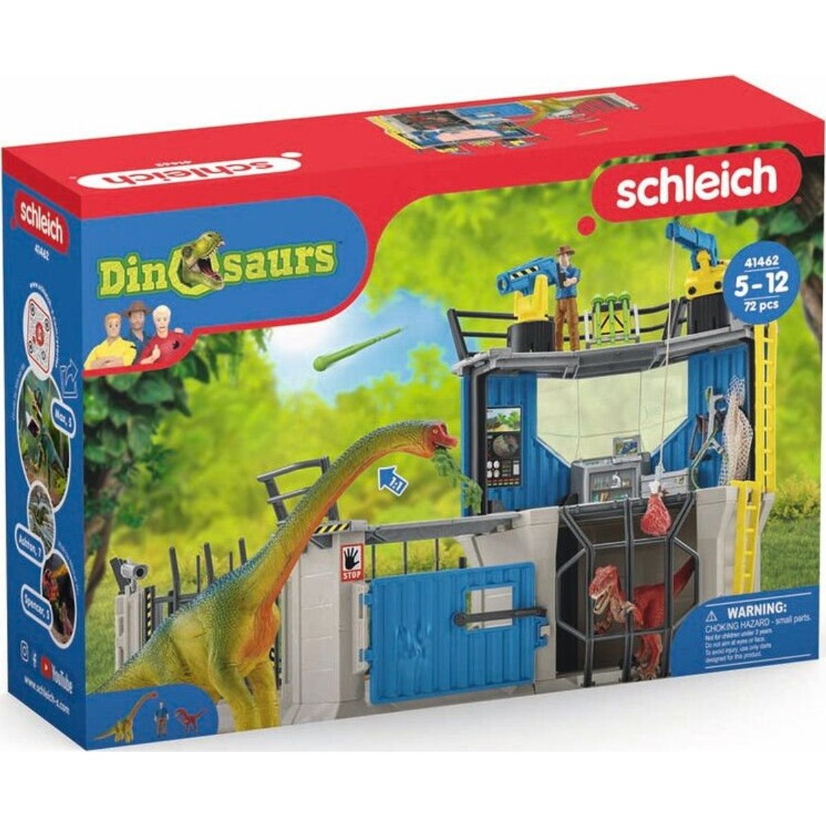 Schleich Dinosaurs - Stor Dino Forskningsstation - 41462