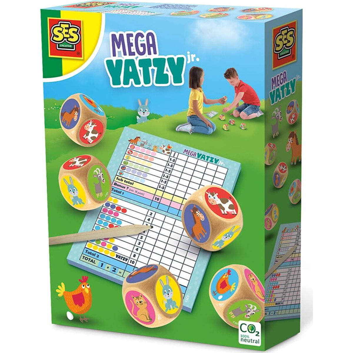 Mega Yatzy Junior Spil - Ses Creative