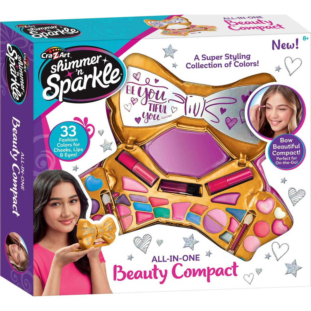 Shimmer N Sparkle - Makeup Sæt Til Børn - Beautiful Compact