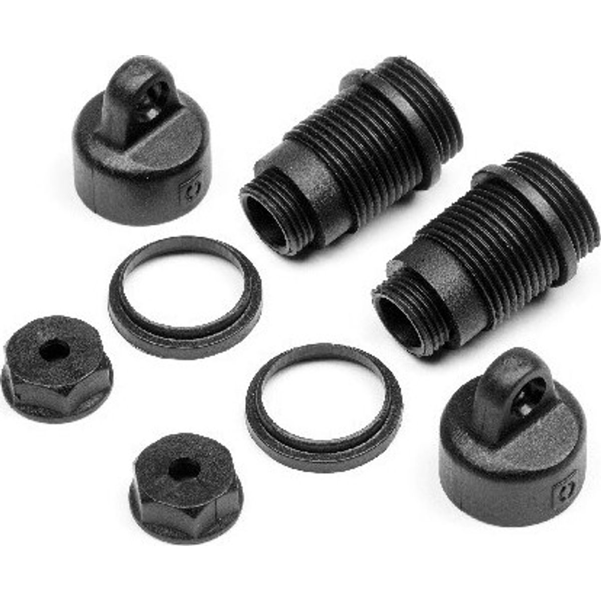 Shock Body Set (2pcs) - Hp114427 - Hpi Racing