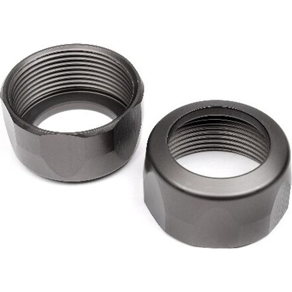 Shock Cap 20x12mm (gunmetal (2/pcs) - Hp102154 - Hpi Racing