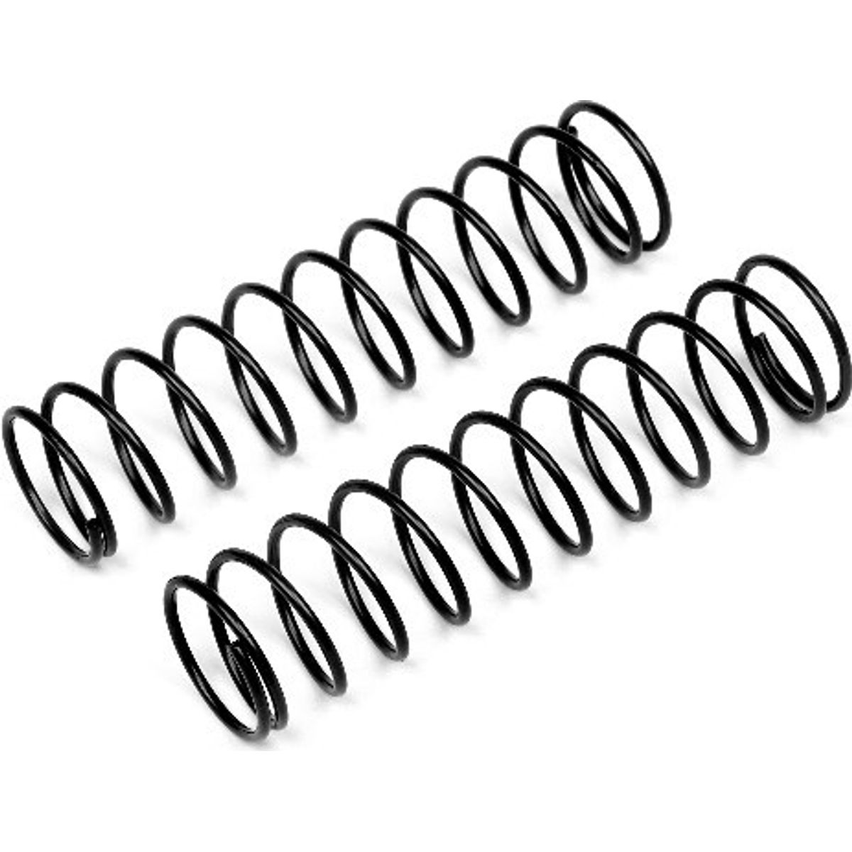 Shock Spring 13x65x1.2mm 10 Coils (black/64gf/2pcs - Hp88136 - Hpi Racing