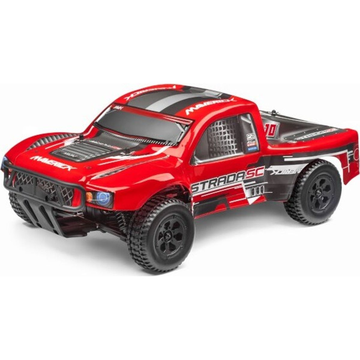 Short Course Painted Body Red (sc) - Mv22753 - Maverick Rc