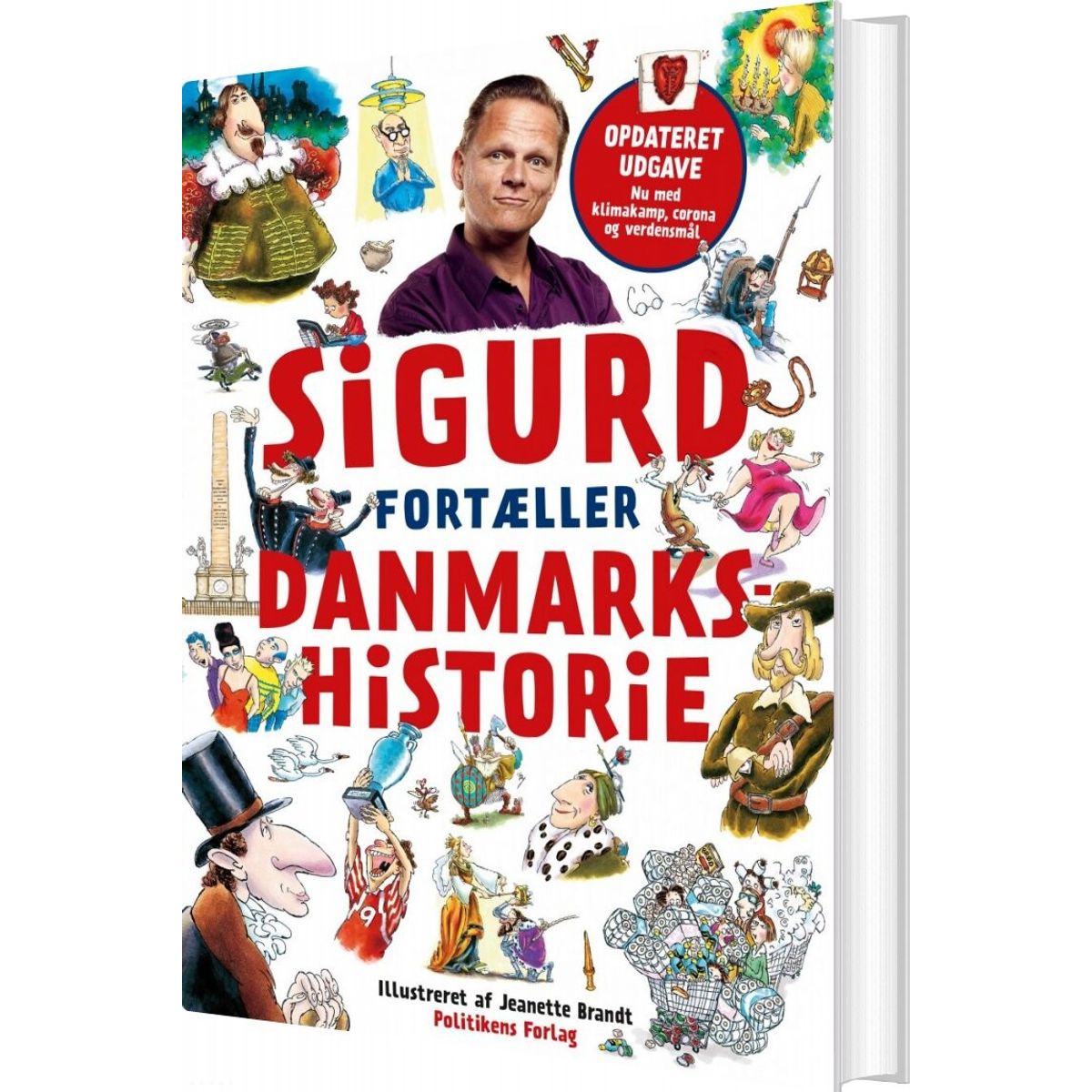 Sigurd Fortæller Danmarkshistorie - Sigurd Barrett - Bog