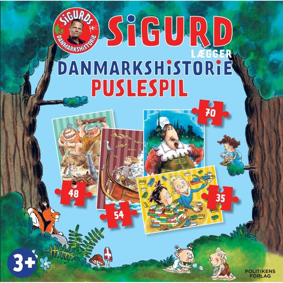 Sigurd Lægger Danmarkshistorie - Puslespil