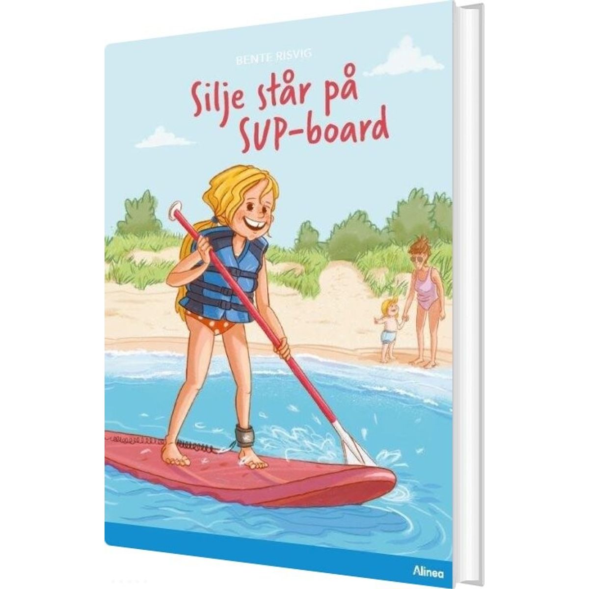 Silje Står På Sup Board, Blå Læseklub - Bente Risvig - Bog