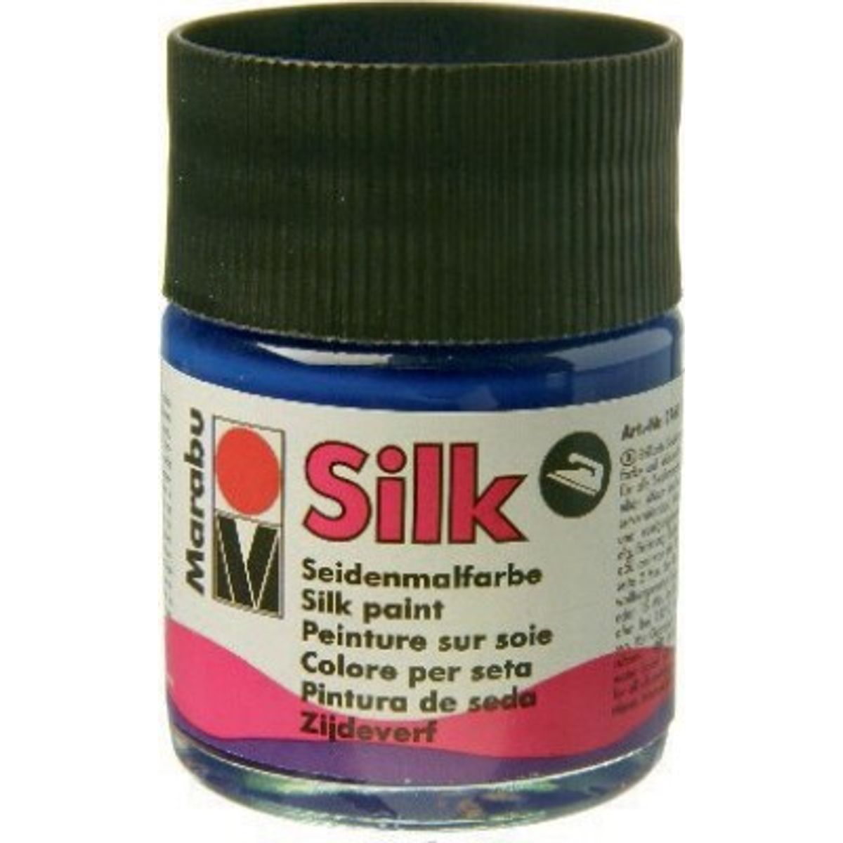 Silkemaling - Blå - Silk - 50 Ml - Marabu