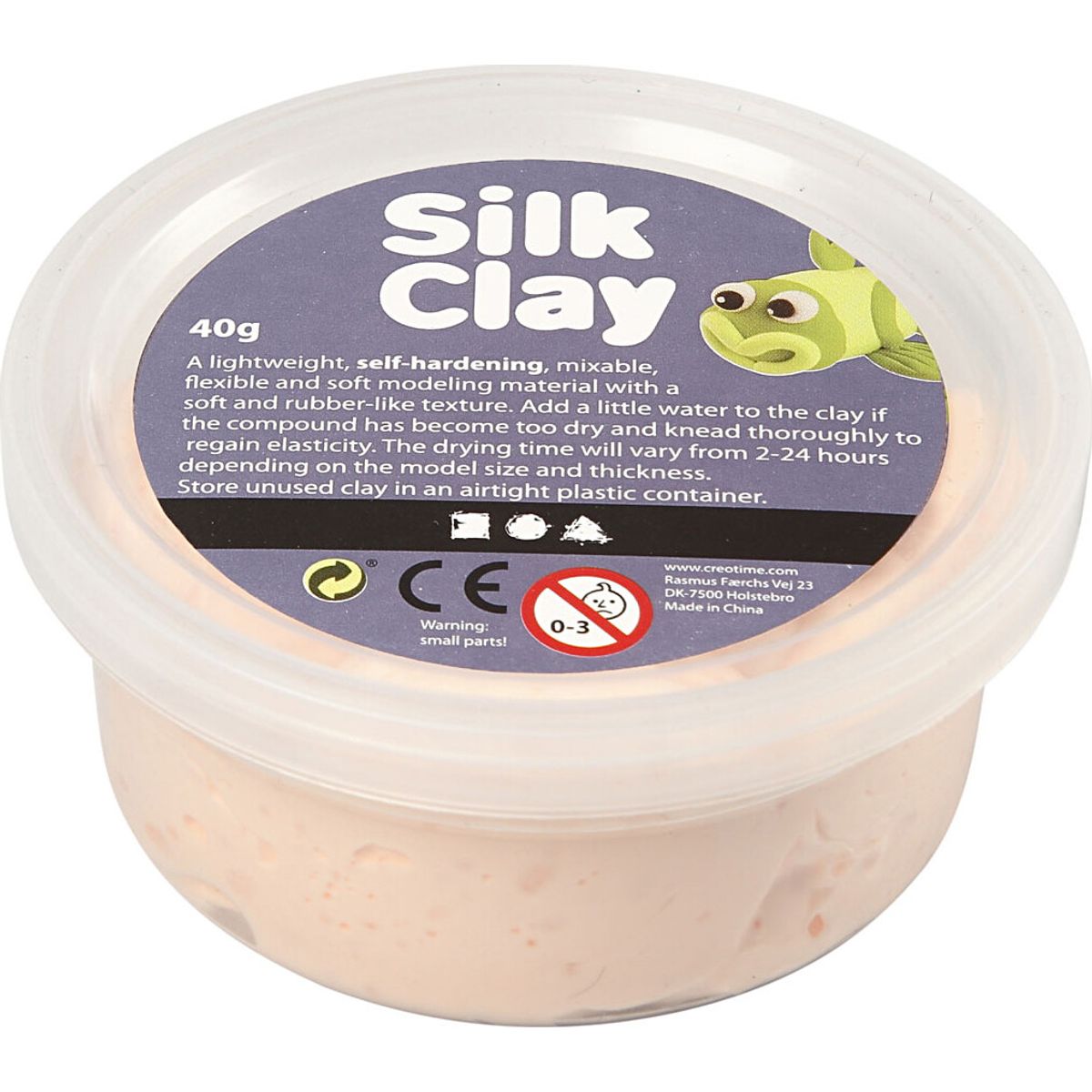 Silk Clay - Lys Pudder - Modellervoks - 40 G