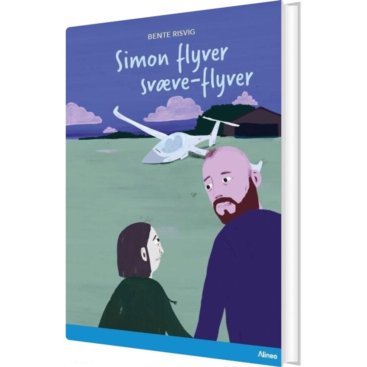 Simon Flyver Svæveflyver, Blå Læseklub - Bente Risvig - Bog