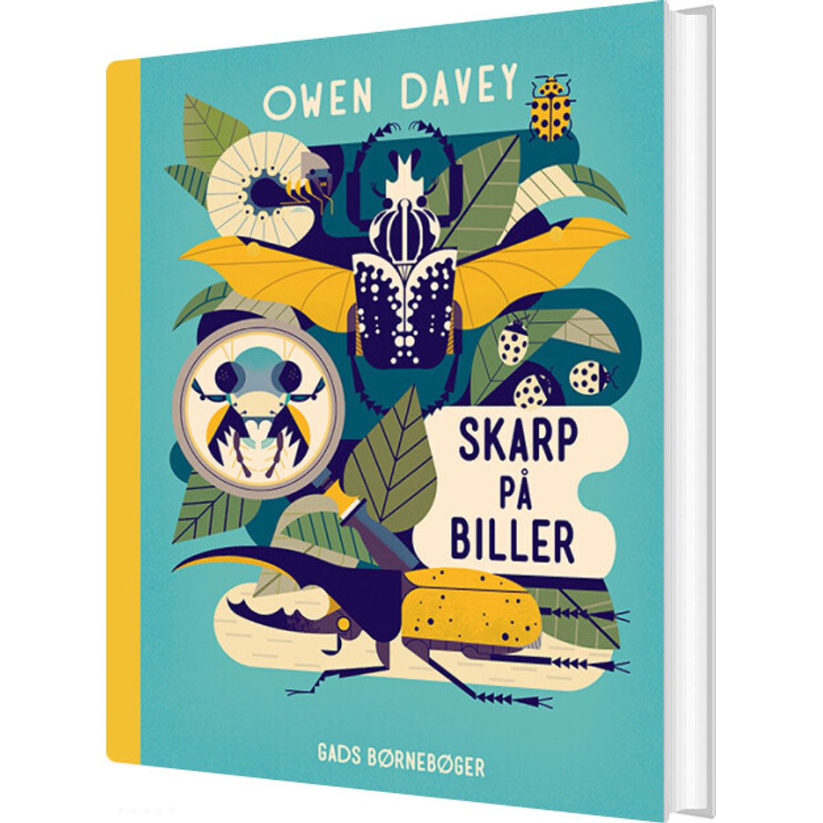 Skarp På Biller - Owen Davey - Bog