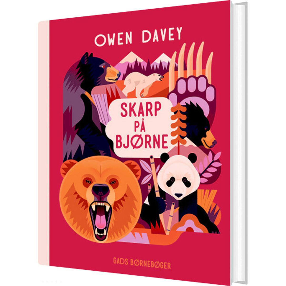 Skarp På Bjørne - Owen Davey - Bog