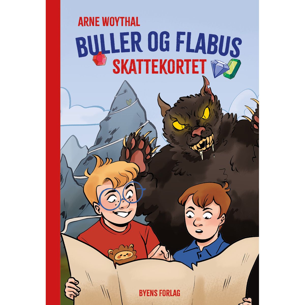 Buller Og Flabus - Skattekortet - Arne Woythal - Bog