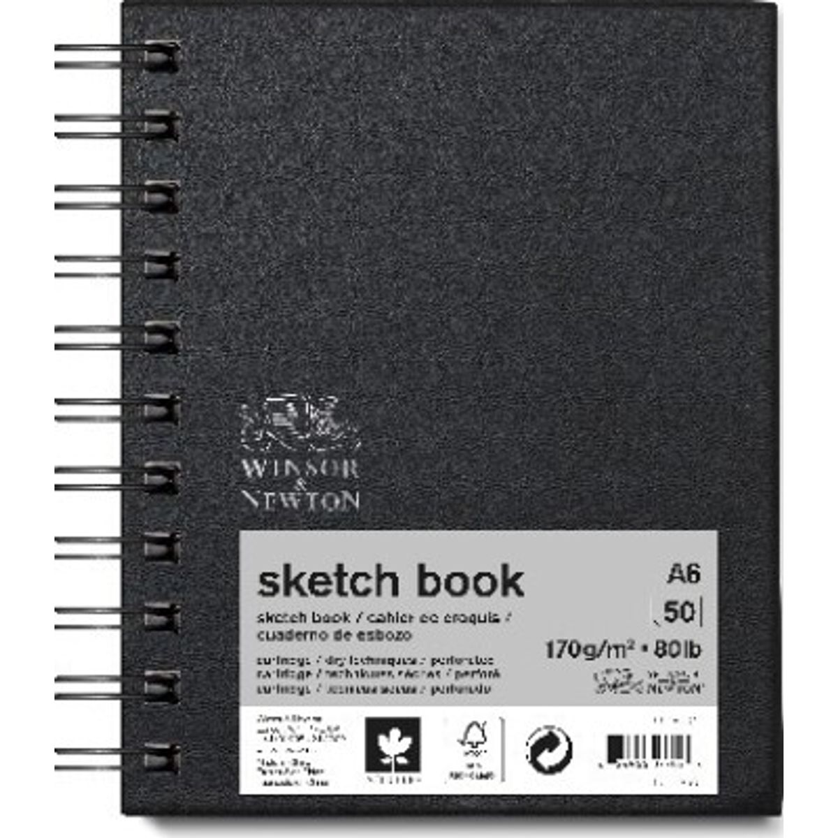 Winsor & Newton - Skitseblok - A6 170g - 50 Sider