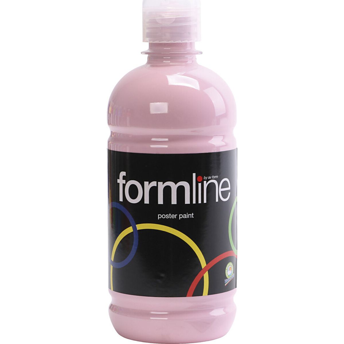 Tempera Maling - Børn Og Voksne - Mat - Rosa - 500 Ml