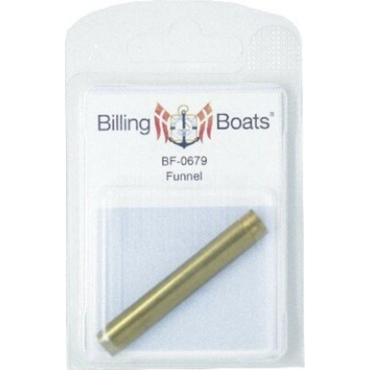 Billing Boats Fittings - Skorsten - 4 X 60 Mm