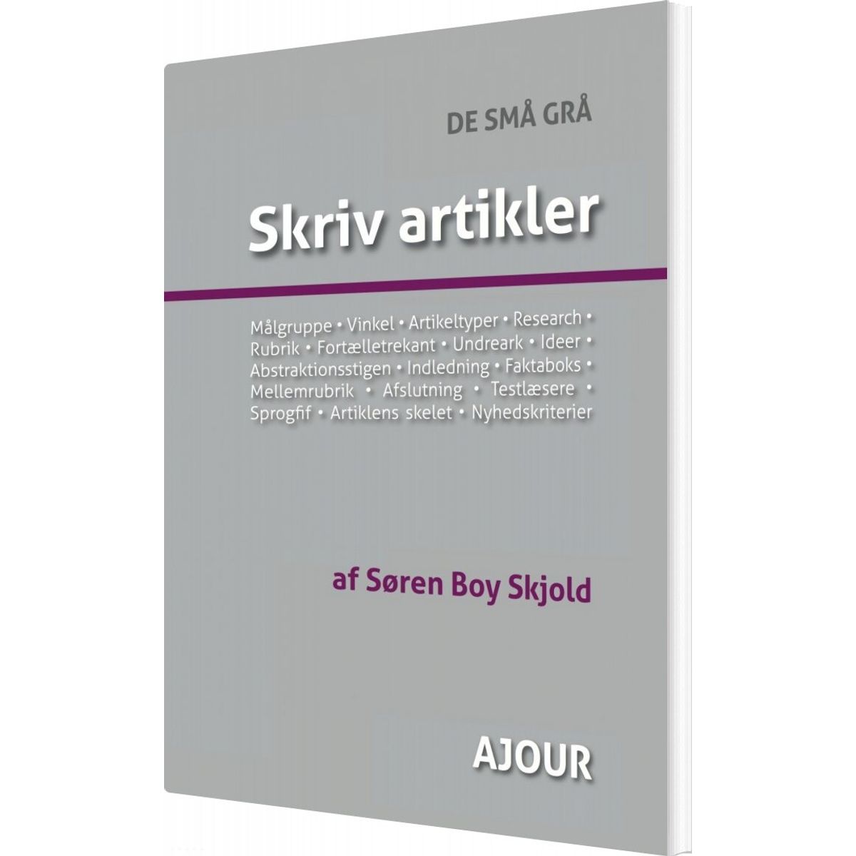 Skriv Artikler - Søren Boy - Bog