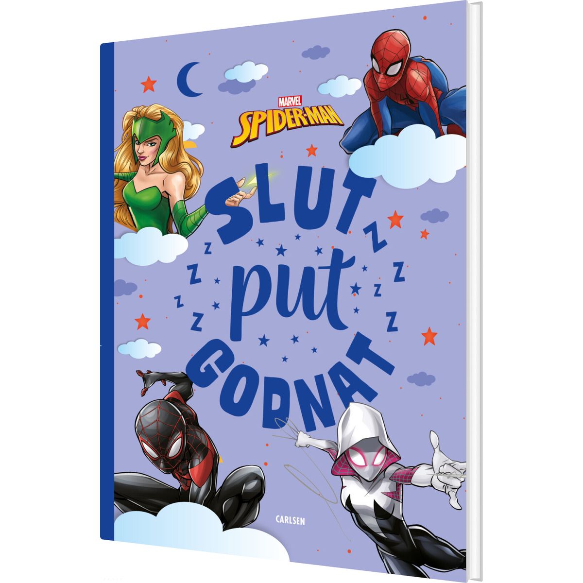 Slut Put Godnat - Spider-man - Märvel - Bog