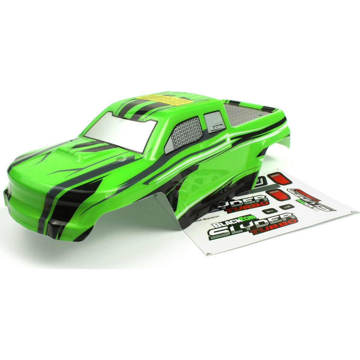 Slyder Mt Turbo Body (green/black) - 540204 - Blackzon