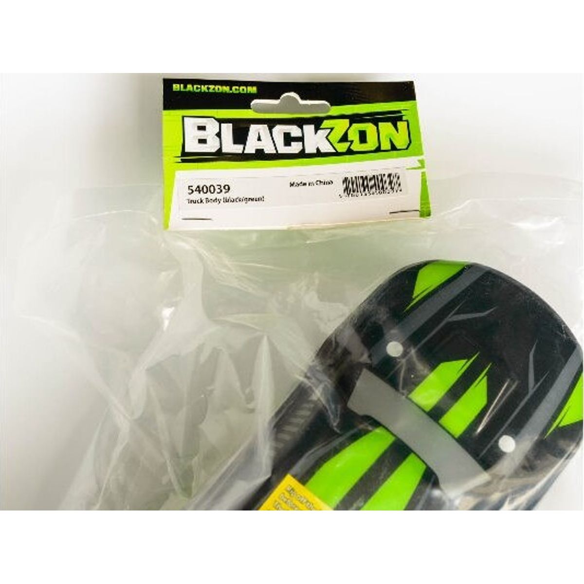 Blackzon - Slyder Mt Body - Sort Grøn - Til Slyder - 540039