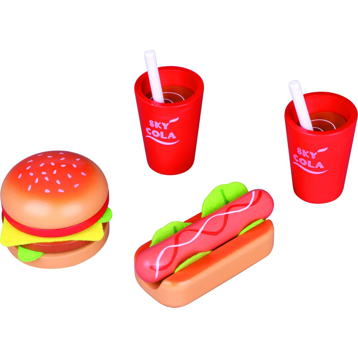 Small Wood - Frokost For To - Hamburger- Og Hotdogmenu