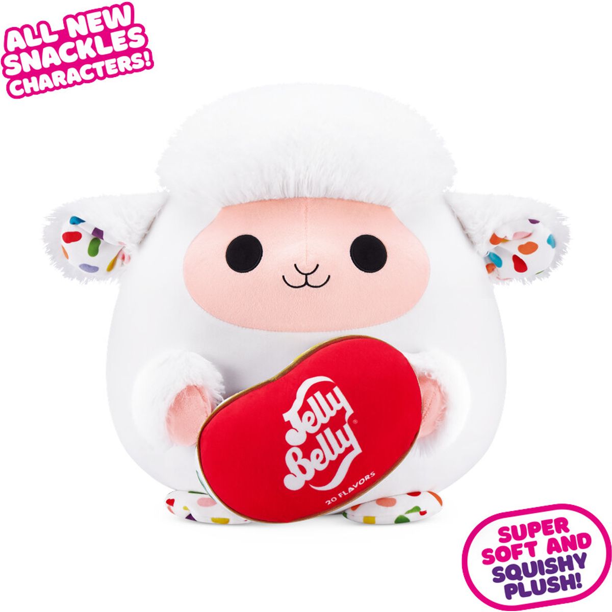 Snackles - Small - Teddy Bear, Jelly Belly