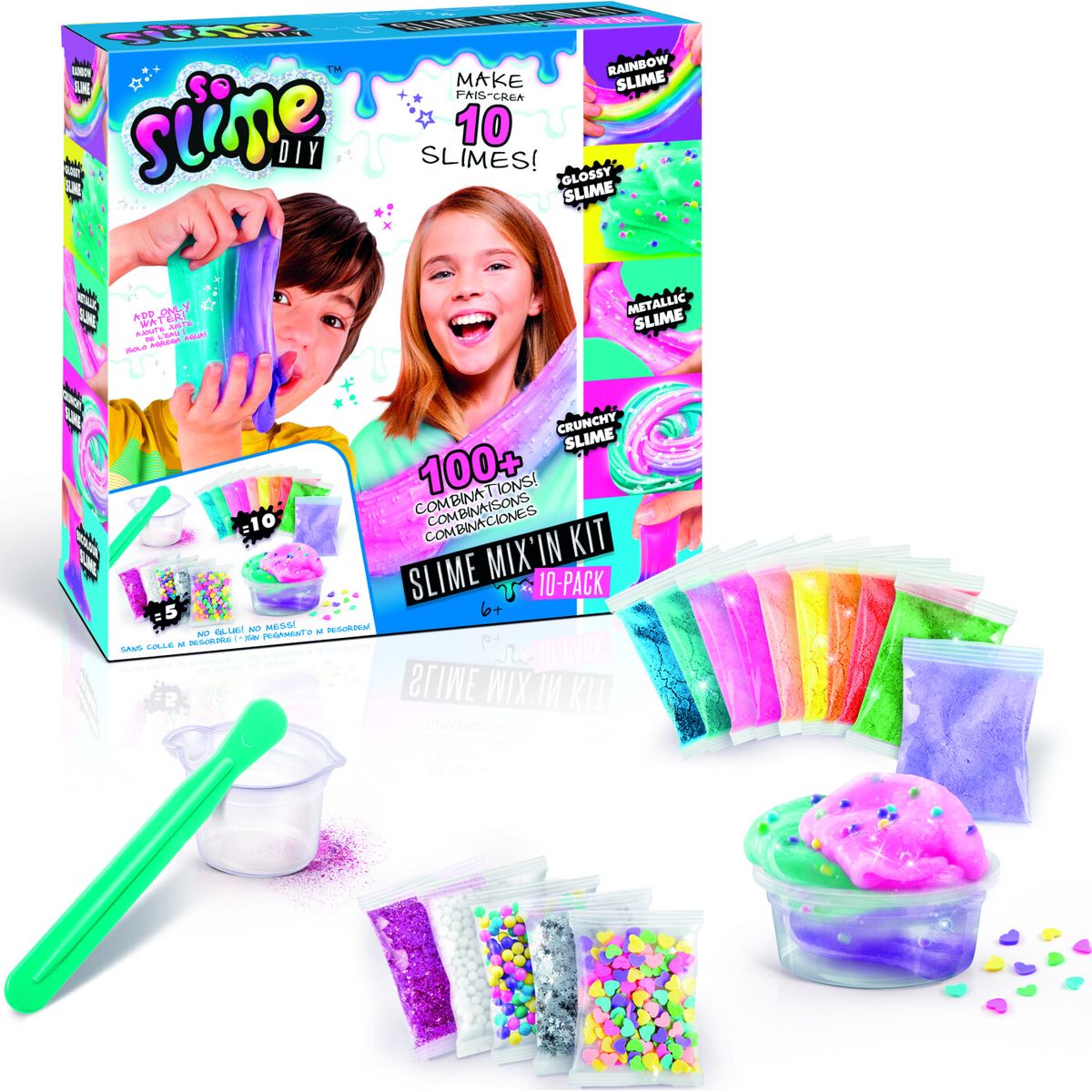 So Slime Diy - Mix'in Kit Slim - 10-pak