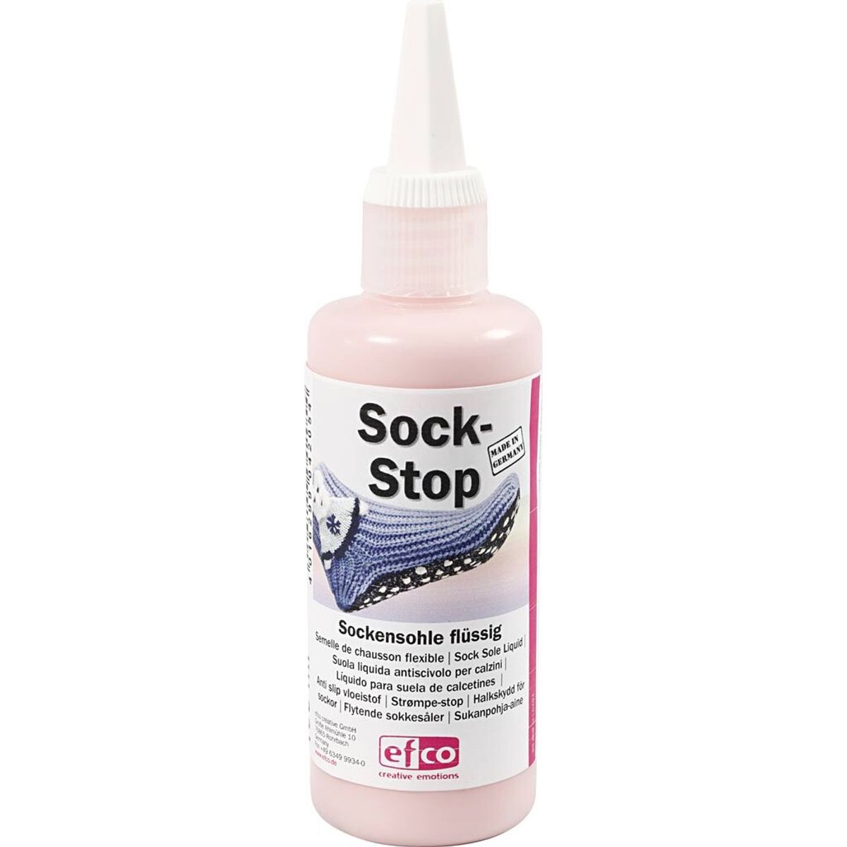 Sock-stop - Lyserød - 100 Ml