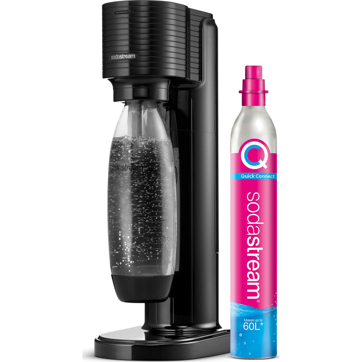 Sodastream - Gaia - Black (carbon Cylinder Included)