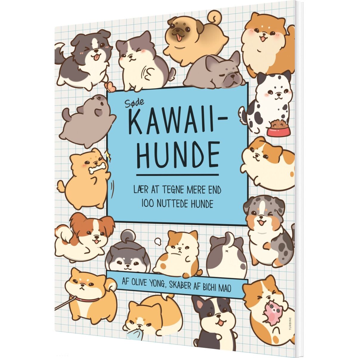 Søde Kawaii-hunde - Olive Yong - Bog