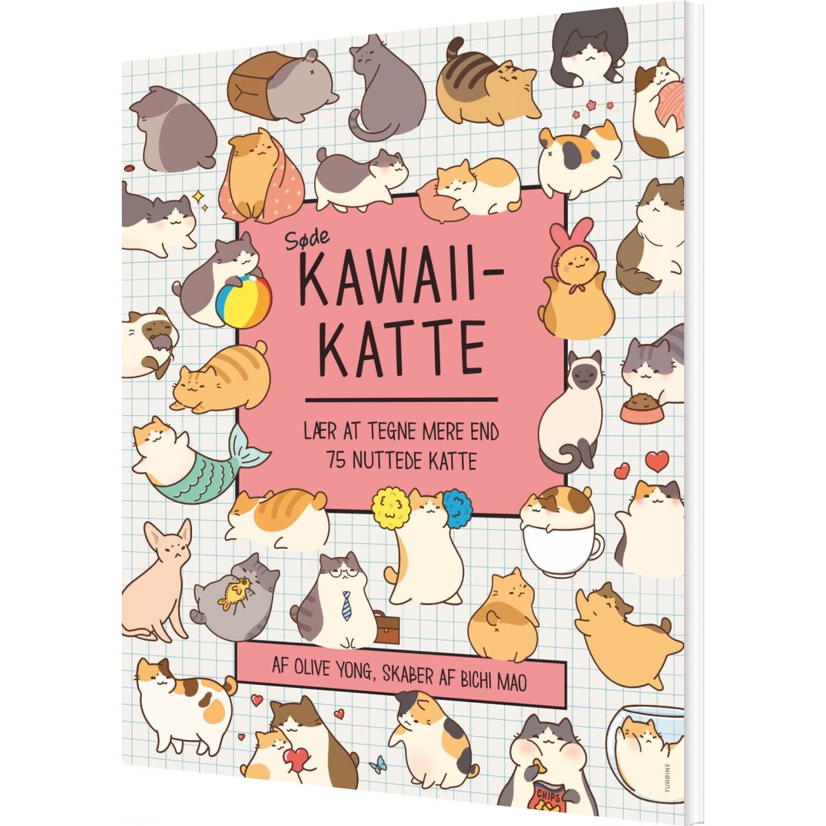 Søde Kawaii-katte - Olive Yong - Bog